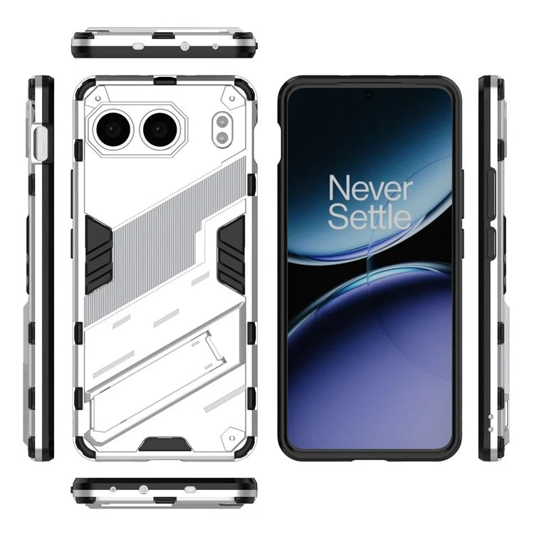 For OnePlus Nord 4 Case PC+TPU Shockproof Phone Cover with Kickstand