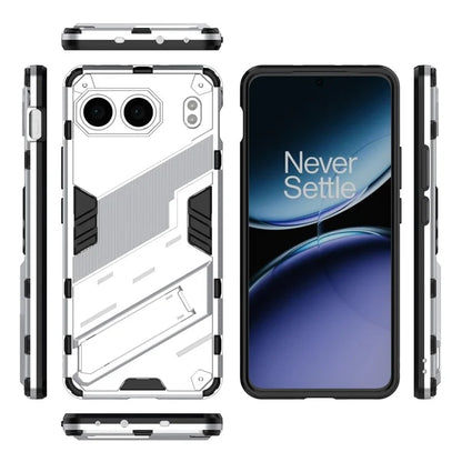 For OnePlus Nord 4 Case PC+TPU Shockproof Phone Cover with Kickstand