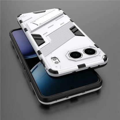 For OnePlus Nord 4 Case PC+TPU Shockproof Phone Cover with Kickstand