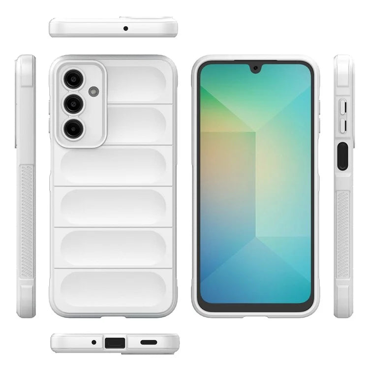 For Samsung Galaxy A16 5G Case Anti-Drop Soft TPU Rugged Phone Back Cover