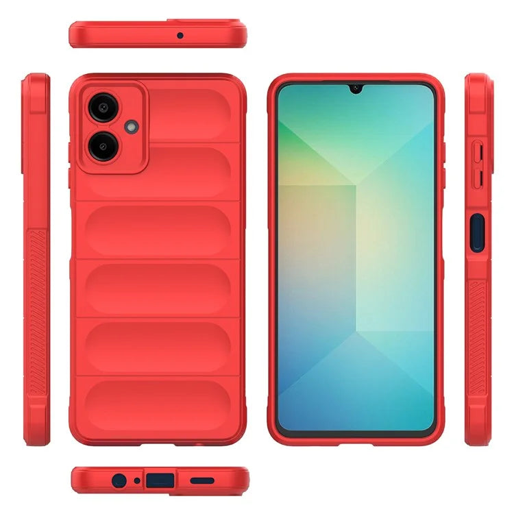 For Samsung Galaxy A06 Case Anti-Drop Soft TPU Rugged Phone Back Cover