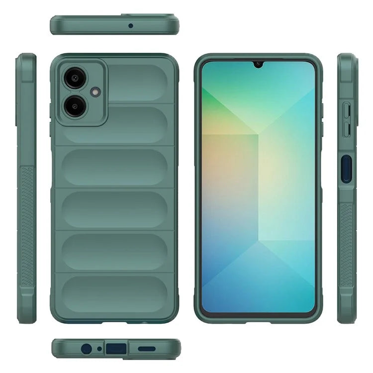 For Samsung Galaxy A06 Case Anti-Drop Soft TPU Rugged Phone Back Cover