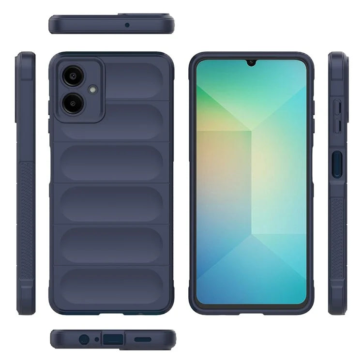 For Samsung Galaxy A06 Case Anti-Drop Soft TPU Rugged Phone Back Cover