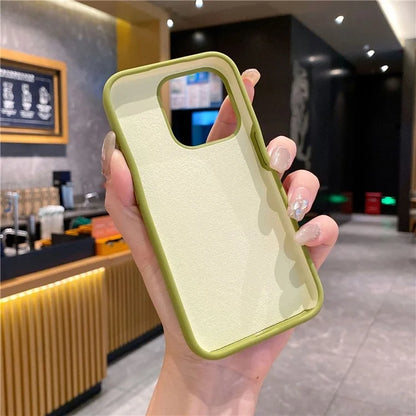 For iPhone 15 Pro Max Case Compatible with MagSafe Kickstand Liquid Silicone Phone Anti-Fingerprints