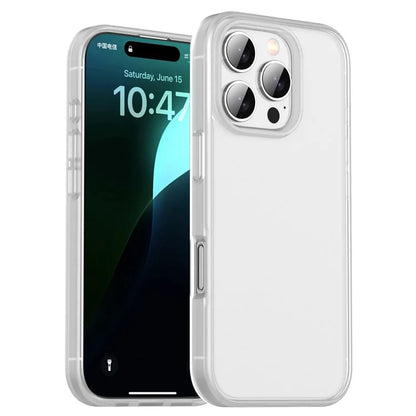 IPAKY For iPhone 16 Pro Case Shockproof PC+TPU Matte Phone Cover