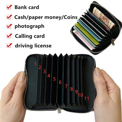 For Samsung Galaxy A33 5G Case Detachable Zipper Card Bag PU+TPU Kickstand Phone Case with Strap