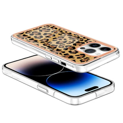 YB IMD Series-16 Style-E For iPhone 16 Pro TPU Case Pattern Printing Phone Back Cover
