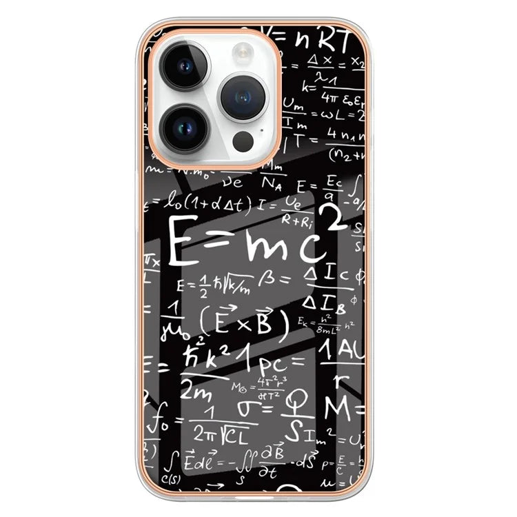 YB IMD Series-16 Style-E For iPhone 16 Pro TPU Case Pattern Printing Phone Back Cover