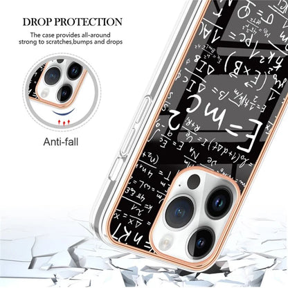 YB IMD Series-16 Style-E For iPhone 16 Pro TPU Case Pattern Printing Phone Back Cover
