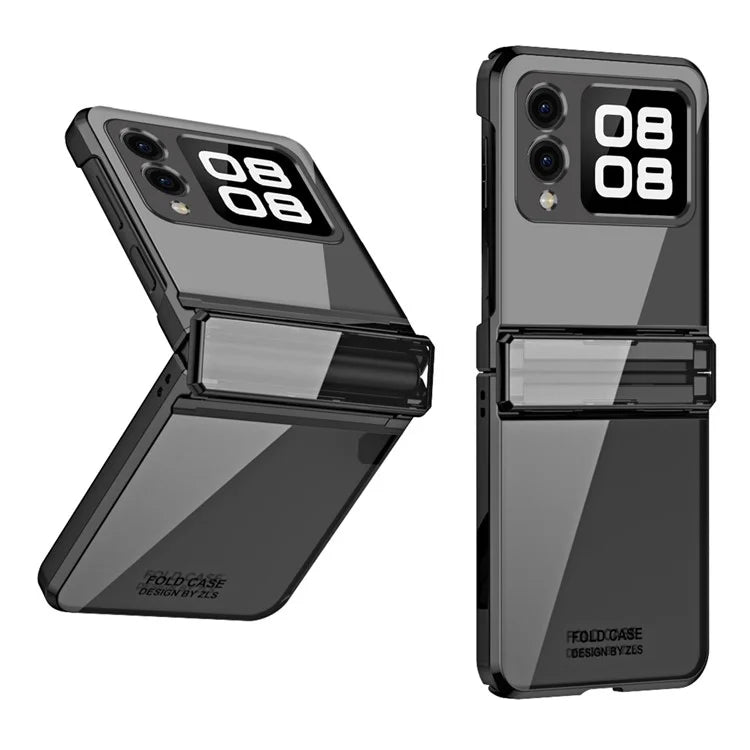 For Huawei nova Flip 5G Case Electroplating PC Folding Phone Cover