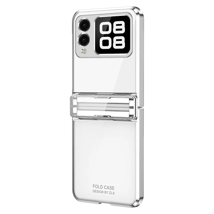 For Huawei nova Flip 5G Case Electroplating PC Folding Phone Cover