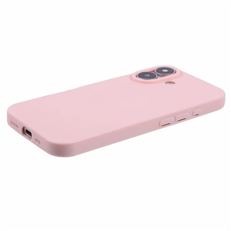 HRX Series for iPhone 16 Plus Case Matte TPU Straight Edge Phone Cover