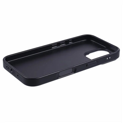 X-LEVEL For iPhone 16 Case Geometric PC+TPU+Leather Anti-Scratch Phone Cover