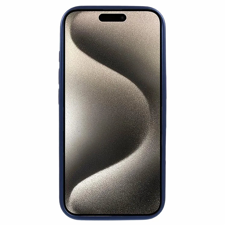 X-LEVEL For iPhone 16 Case Geometric PC+TPU+Leather Anti-Scratch Phone Cover