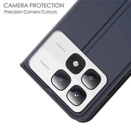 For Xiaomi 14T Pro Case PU Leather Phone Cover with Card Holder Stand Magnetic Closure