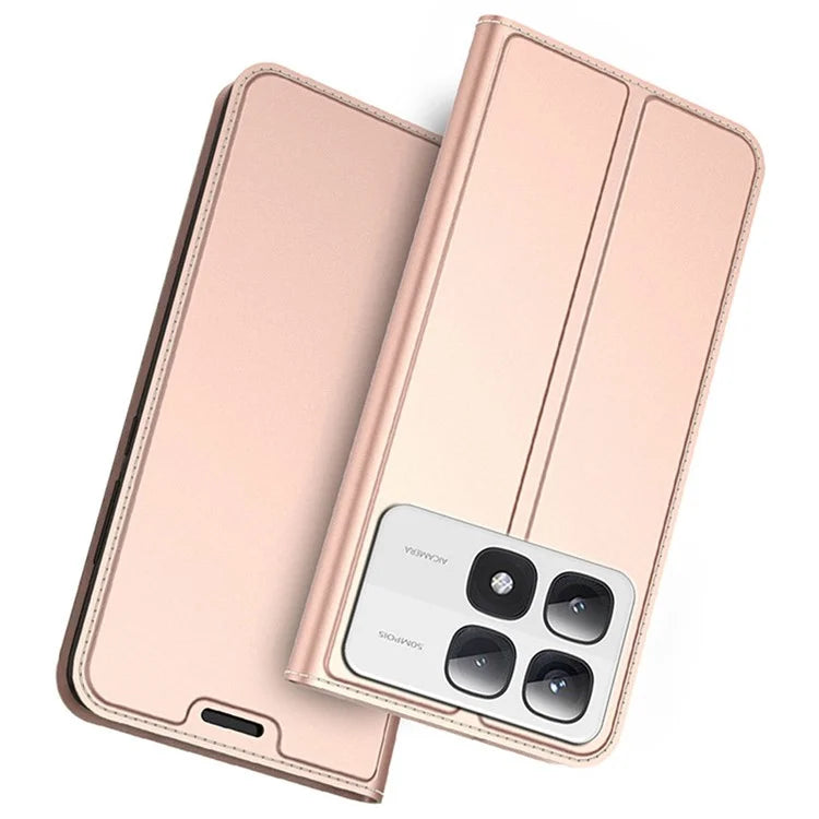 For Xiaomi 14T Case PU Leather Phone Cover with Card Holder Stand Magnetic Closure