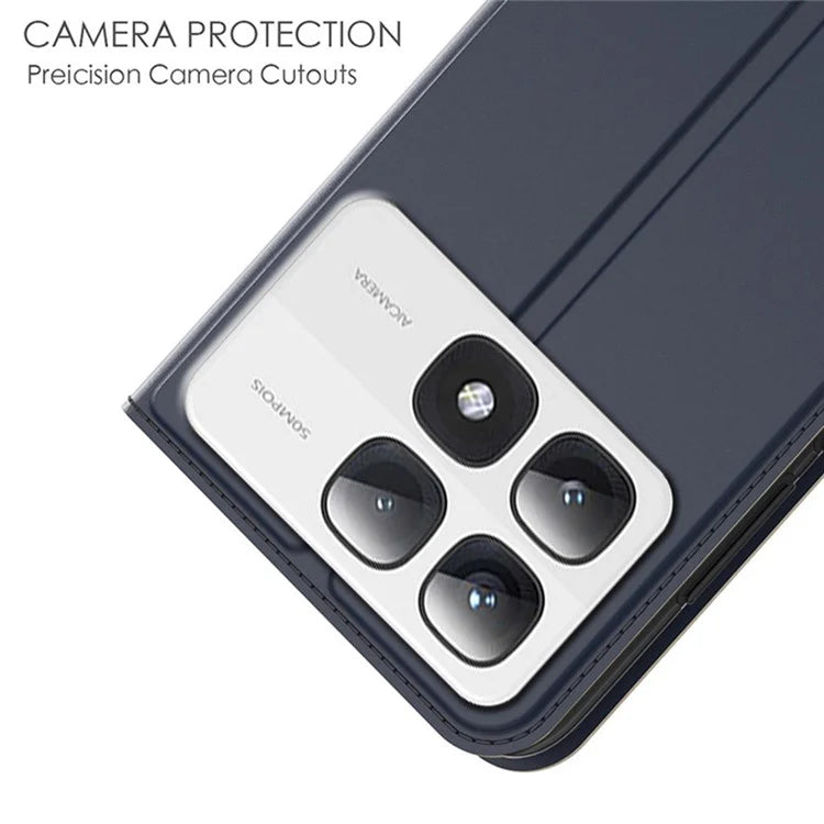 For Xiaomi 14T Case PU Leather Phone Cover with Card Holder Stand Magnetic Closure