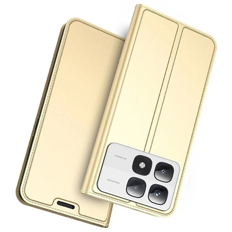 For Xiaomi 14T Case PU Leather Phone Cover with Card Holder Stand Magnetic Closure