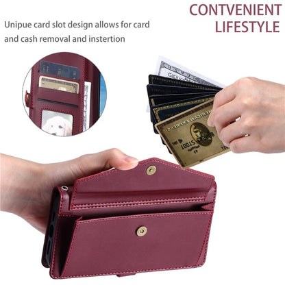 For Samsung Galaxy A33 5G Leather Case Wallet Stand Phone Cover with Straps