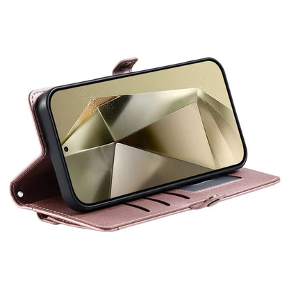 For Samsung Galaxy S23 FE Leather Case Wallet Stand Phone Cover with Straps