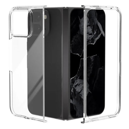 ABEEL For Google Pixel 9 Pro Fold 5G Clear Case Anti-Drop Hard PC Phone Cover