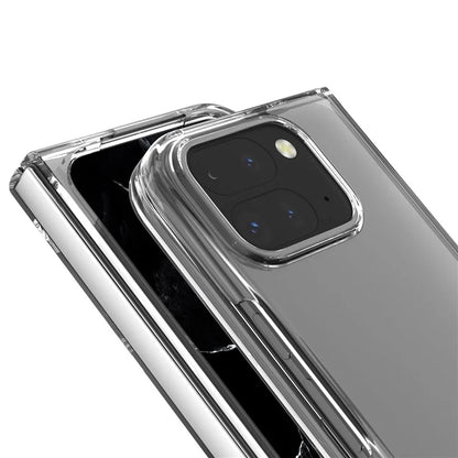 ABEEL For Google Pixel 9 Pro Fold 5G Clear Case Anti-Drop Hard PC Phone Cover