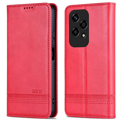 AZNS For Honor 200 Lite Case Cowhide Texture PU Leather Wallet Phone Cover