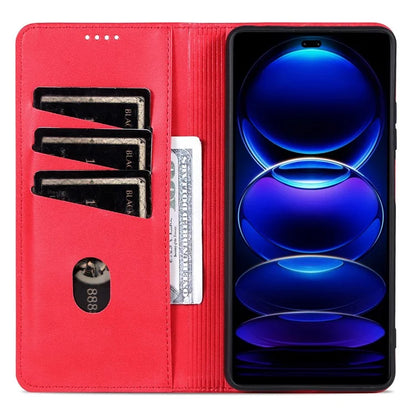AZNS For Honor 200 Lite Case Cowhide Texture PU Leather Wallet Phone Cover