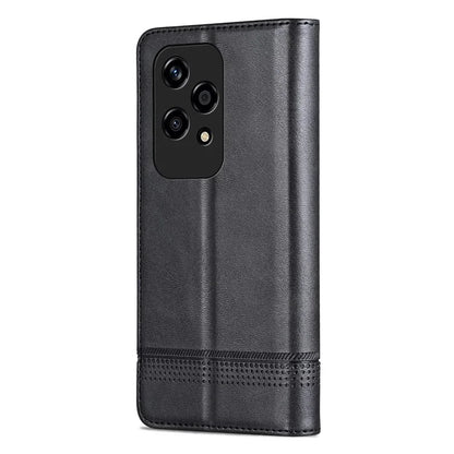 AZNS For Honor 200 Lite Case Cowhide Texture PU Leather Wallet Phone Cover