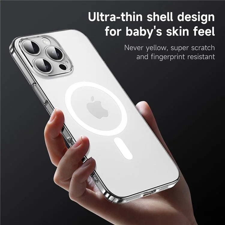 SULADA For iPhone 16 Pro Max Case Compatible with MagSafe PC+TPU Matte Translucent Back Cover