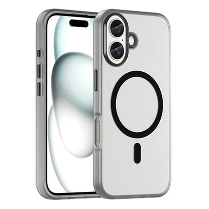 For iPhone 16 Plus Case Compatible with MagSafe Skin-Touch PC+TPU Matte Phone Cover