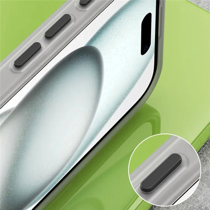 For iPhone 16 Plus Case Compatible with MagSafe Skin-Touch PC+TPU Matte Phone Cover