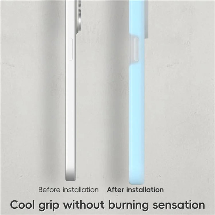For iPhone 16 Plus Magnetic Case Liquid Silicone Shockproof Phone Cover