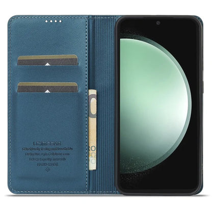 LC.IMEEKE L1 Series for Samsung Galaxy S24 Case PU Leather Wallet Stand Protective Phone Cover