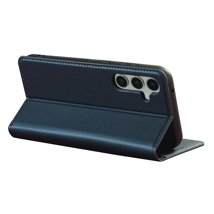 LC.IMEEKE L1 Series for Samsung Galaxy S24 Case PU Leather Wallet Stand Protective Phone Cover