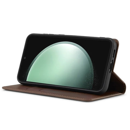 LC.IMEEKE L1 Series for Samsung Galaxy S24+ Case PU Leather Wallet Stand Protective Phone Cover