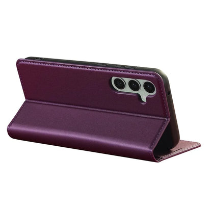 LC.IMEEKE L1 Series for Samsung Galaxy S24+ Case PU Leather Wallet Stand Protective Phone Cover
