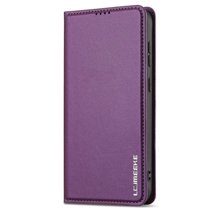 LC.IMEEKE L1 Series for Samsung Galaxy S24+ Case PU Leather Wallet Stand Protective Phone Cover