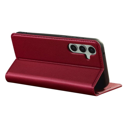 LC.IMEEKE L1 Series for Samsung Galaxy S23 FE Case PU Leather Wallet Stand Protective Phone Cover