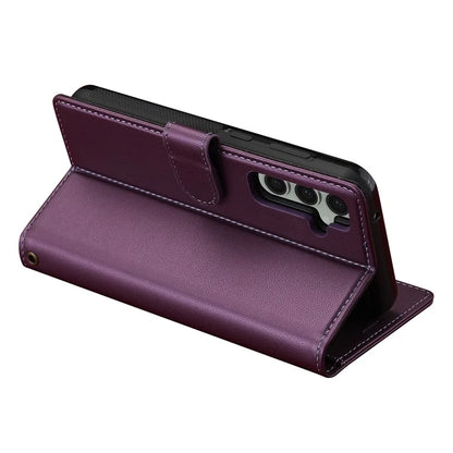 LC.IMEEKE L2 Series for Samsung Galaxy A55 5G Case PU Leather Wallet Detachable Magnetic Phone Cover