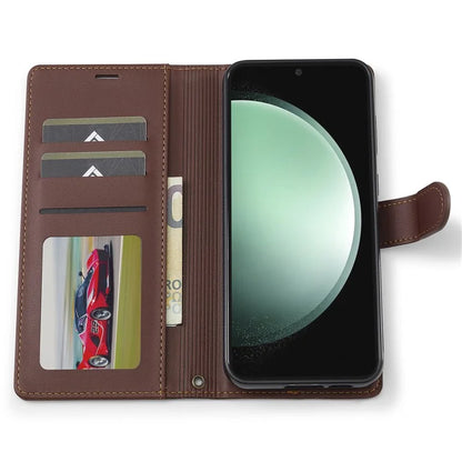LC.IMEEKE L2 Series for Samsung Galaxy A55 5G Case PU Leather Wallet Detachable Magnetic Phone Cover