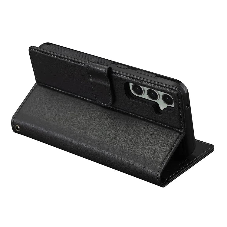 LC.IMEEKE L2 Series for Samsung Galaxy A15 4G / 5G Case PU Leather Wallet Detachable Magnetic Phone Cover