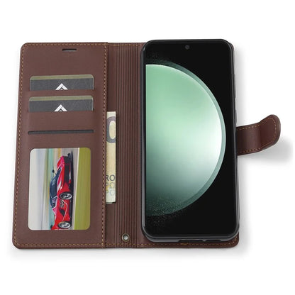 LC.IMEEKE L2 Series for Samsung Galaxy A15 4G / 5G Case PU Leather Wallet Detachable Magnetic Phone Cover