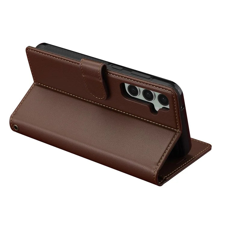 LC.IMEEKE L2 Series for Samsung Galaxy A15 4G / 5G Case PU Leather Wallet Detachable Magnetic Phone Cover