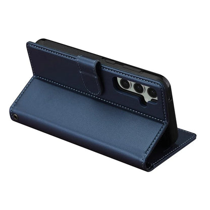 LC.IMEEKE L2 Series for Samsung Galaxy A15 4G / 5G Case PU Leather Wallet Detachable Magnetic Phone Cover
