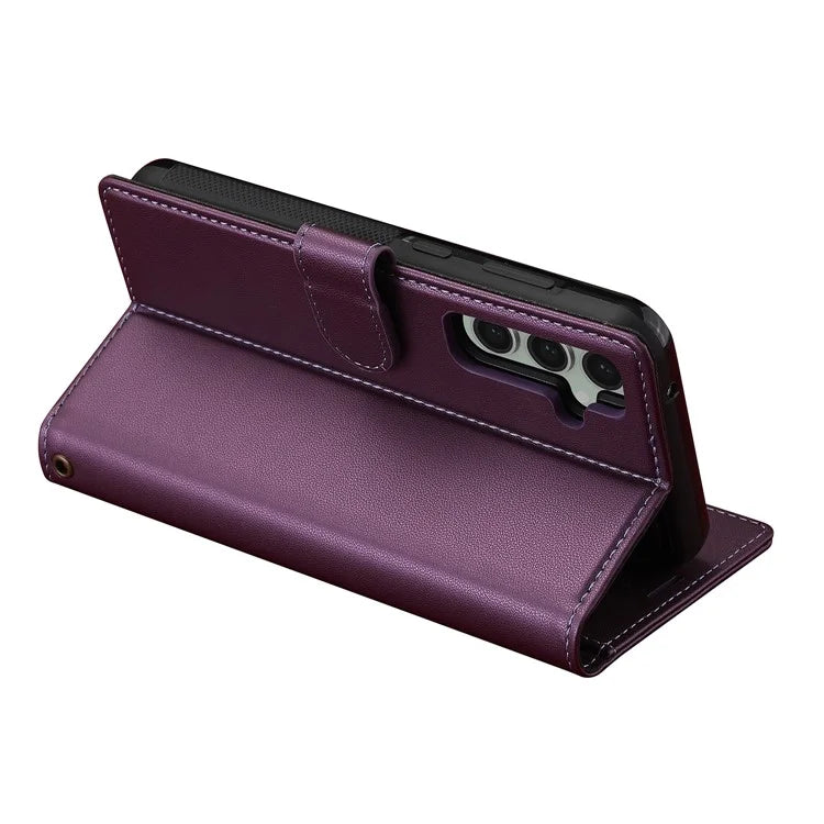 LC.IMEEKE L2 Series for Samsung Galaxy A15 4G / 5G Case PU Leather Wallet Detachable Magnetic Phone Cover