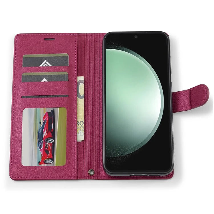 LC.IMEEKE L2 Series for Samsung Galaxy A15 4G / 5G Case PU Leather Wallet Detachable Magnetic Phone Cover