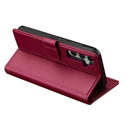 LC.IMEEKE L2 Series for Samsung Galaxy A15 4G / 5G Case PU Leather Wallet Detachable Magnetic Phone Cover