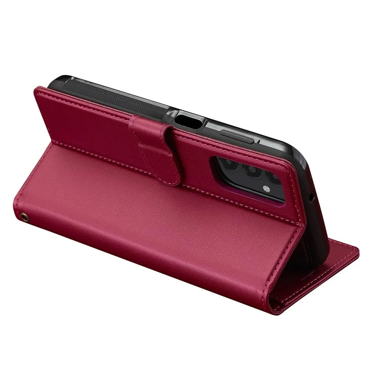 LC.IMEEKE L2 Series for Samsung Galaxy A14 5G Case PU Leather Wallet Detachable Magnetic Phone Cover