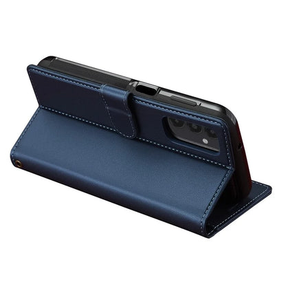 LC.IMEEKE L2 Series for Samsung Galaxy A14 5G Case PU Leather Wallet Detachable Magnetic Phone Cover